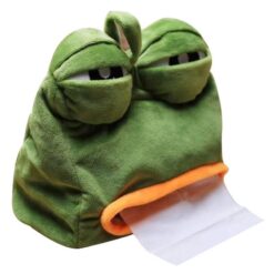 Funny Sad Frog Tissue Box